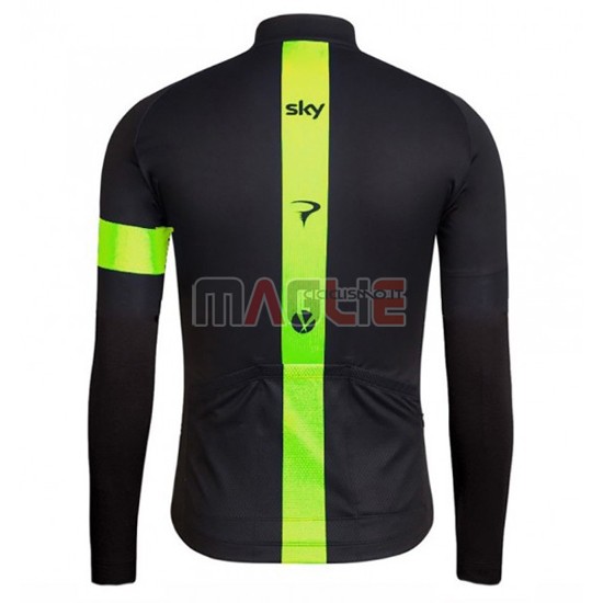 Maglia Sky manica lunga 2016 verde e nero - Clicca l'immagine per chiudere